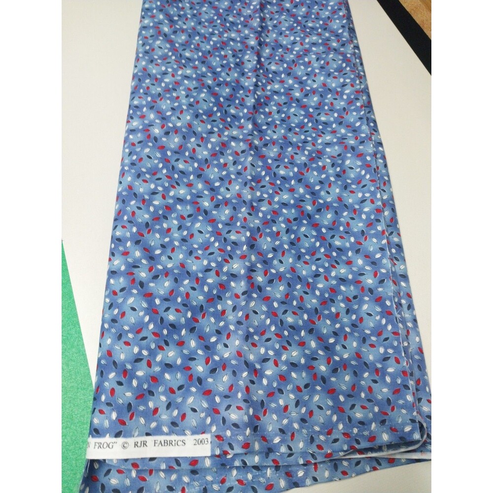 2 yards Cotton Fabric Captain Frog RJR Fabrics